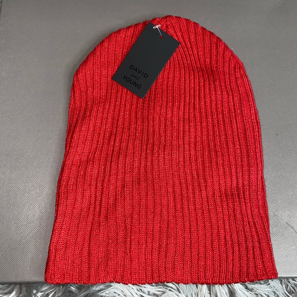 David and young beanie Hat